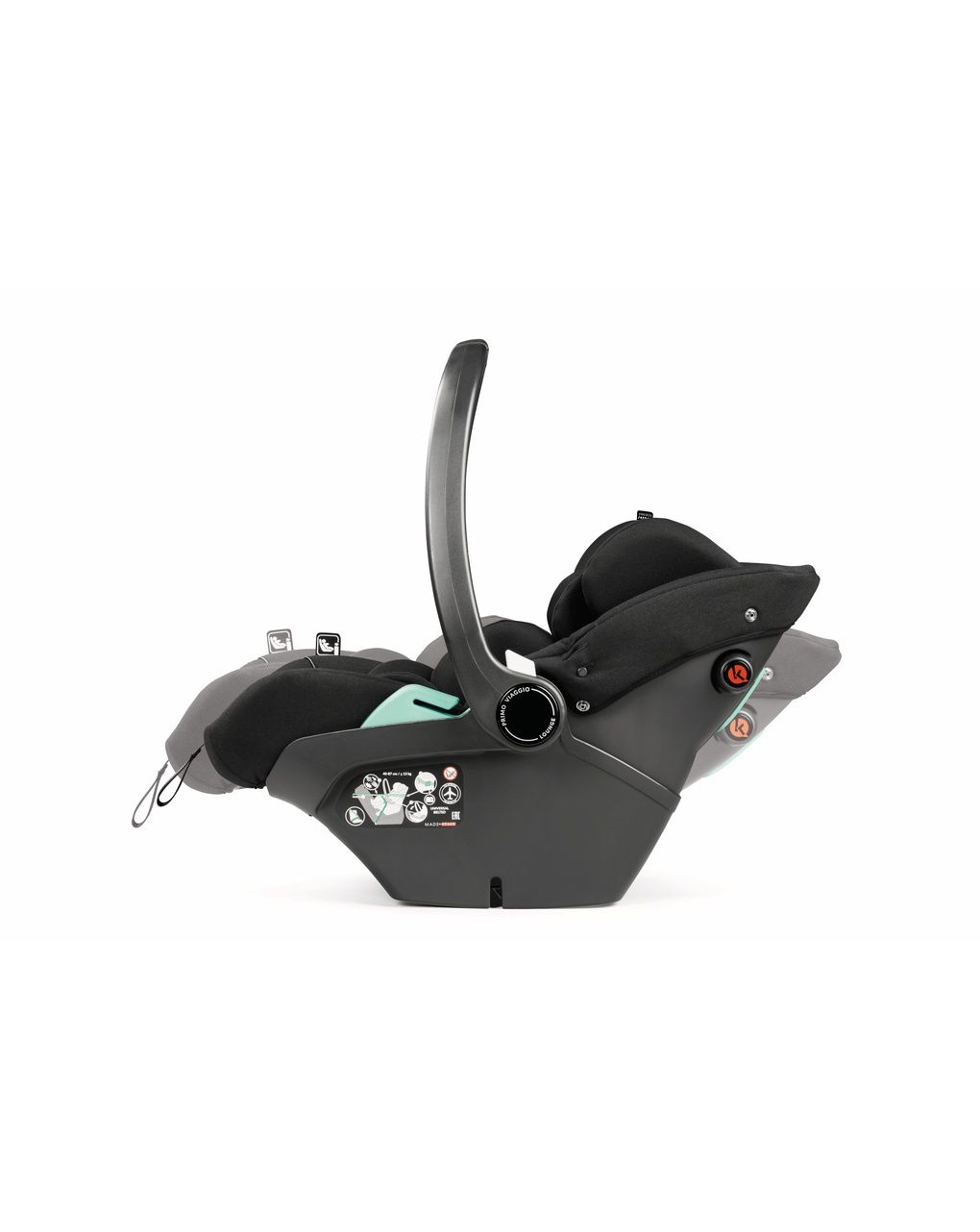 Trio veloce tc belvedere lounge - true black - peg perego