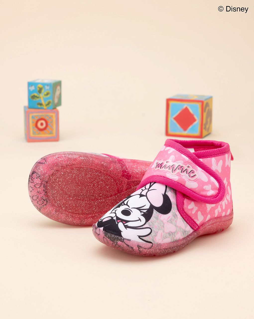Scarpe bimba rosa disney minnie