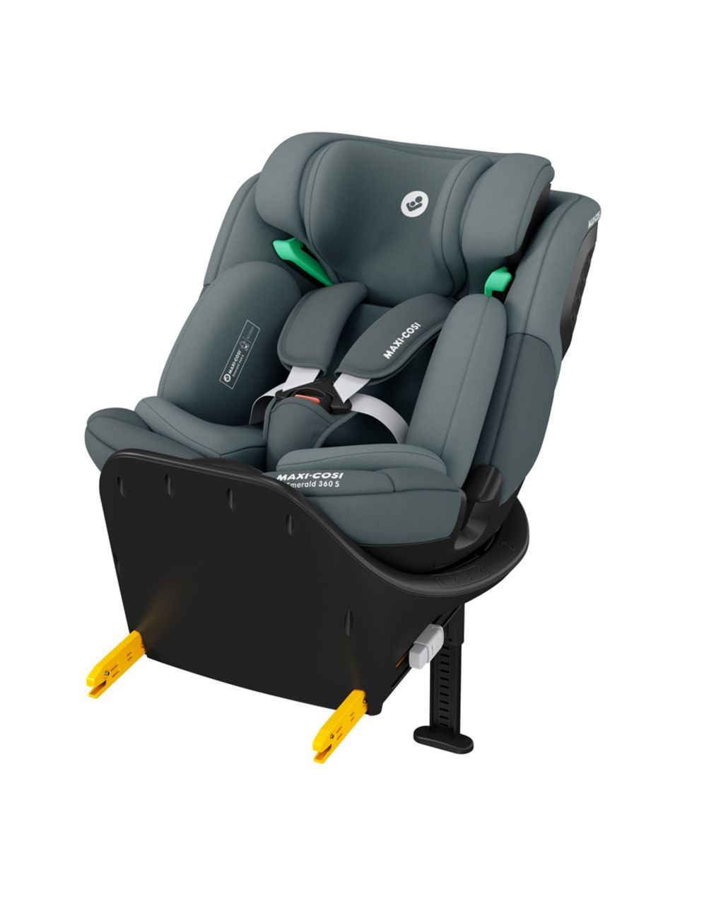 Seggiolino auto emerald 360 s i-size (40-150 cm) tonal graphite - maxi cosi