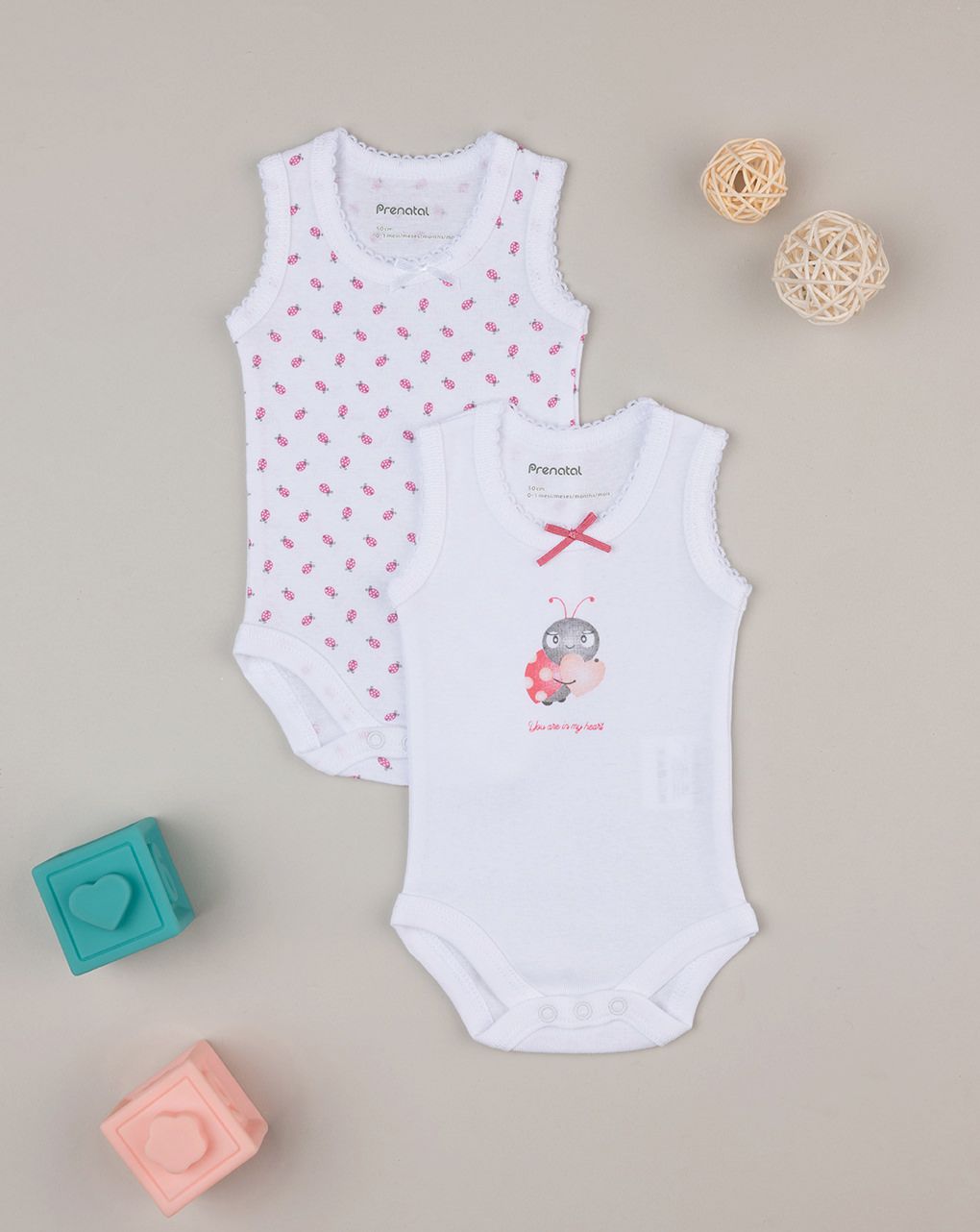 Pack x2 body bimba a spalla larga