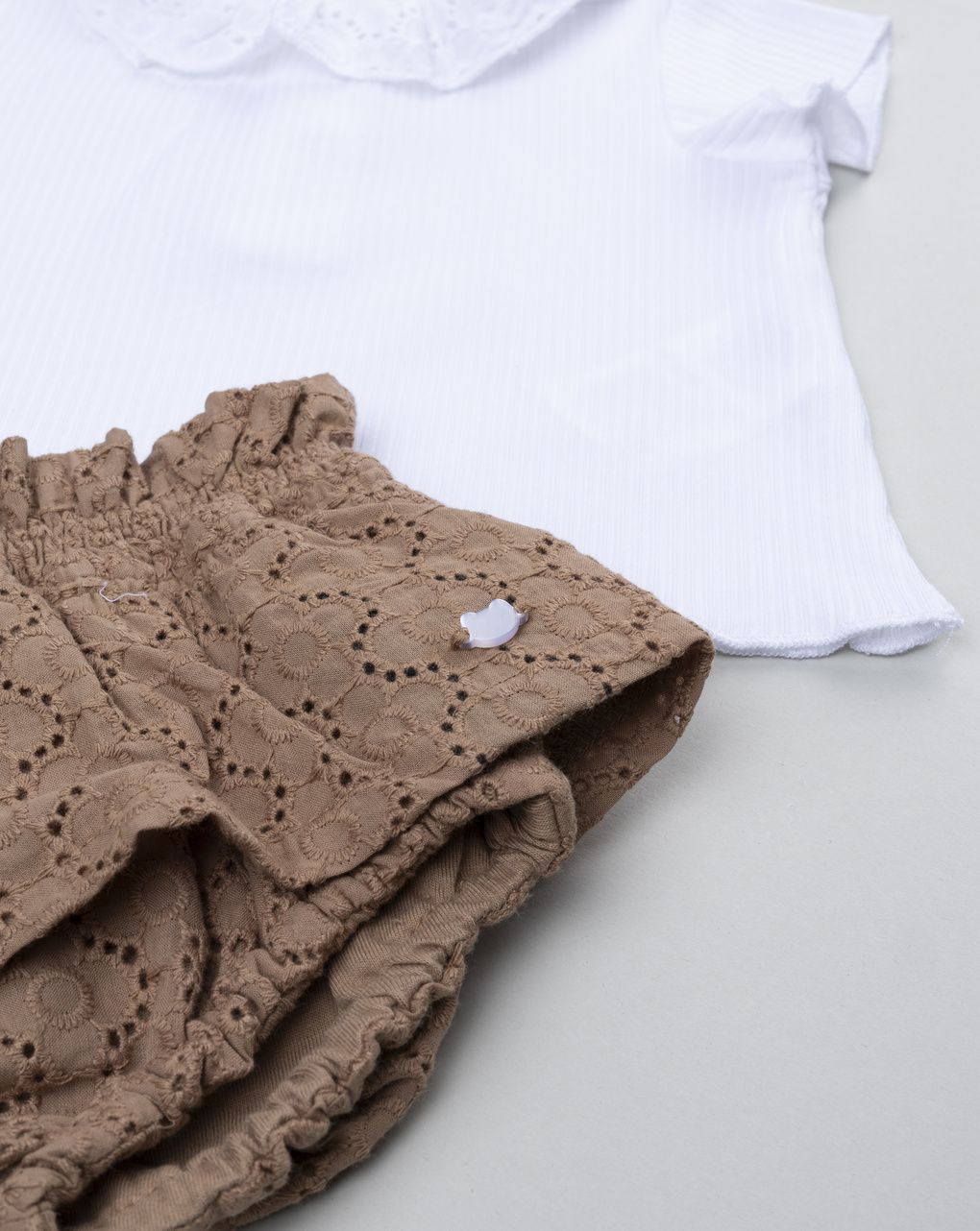 Completo estivo bimba t-shirt e shorts