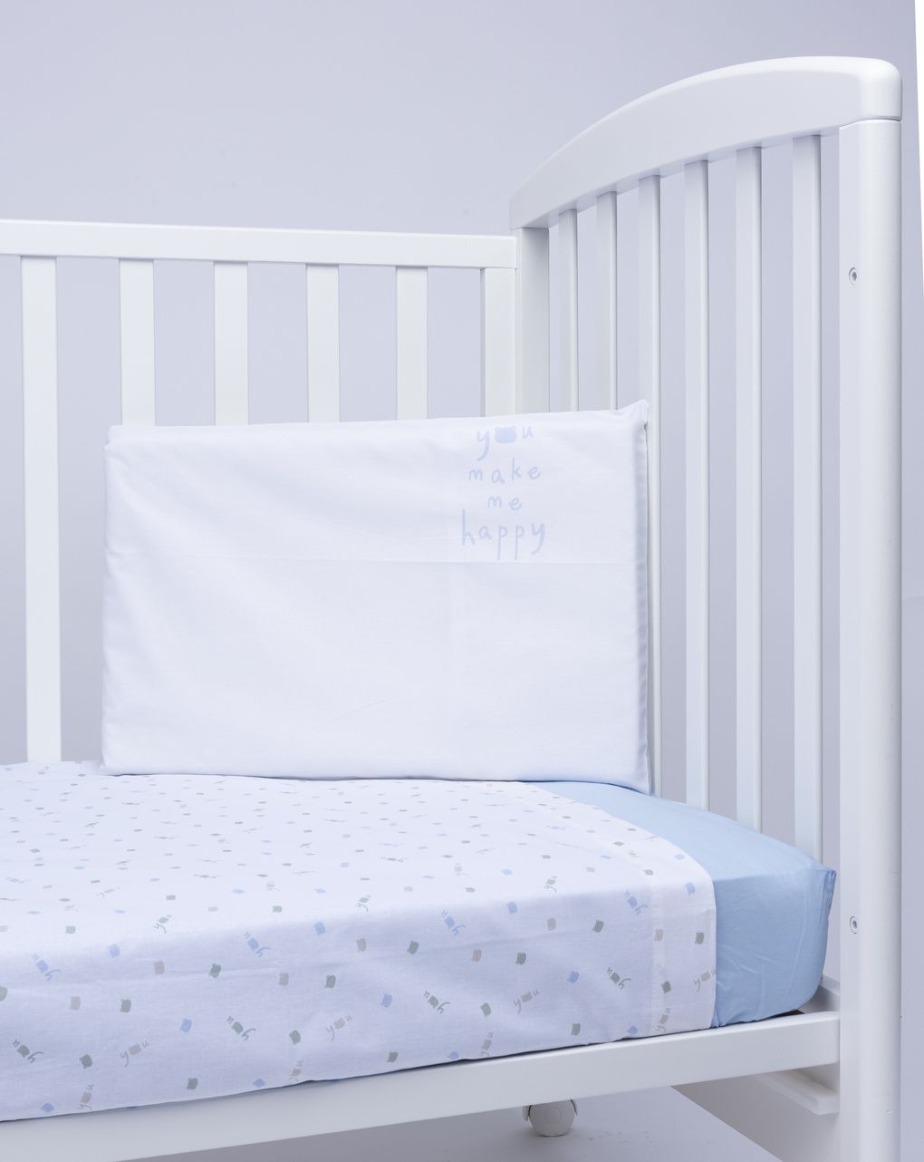 Completo lettino 3 pezzi "you make me happy"
