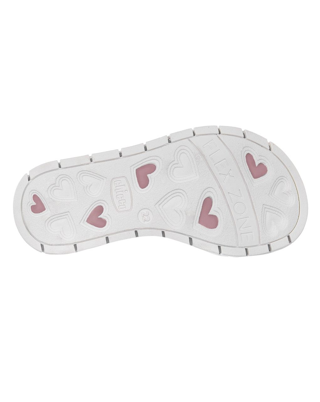 Sandalo covery chicco bimba rosa e oro