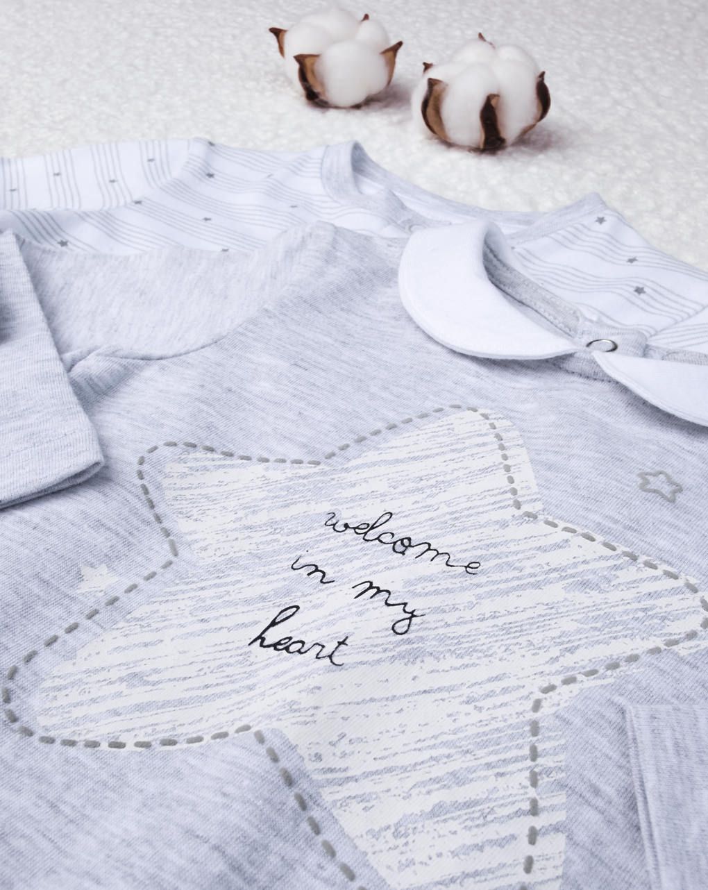 Pack 2 tutine unisex "grey"