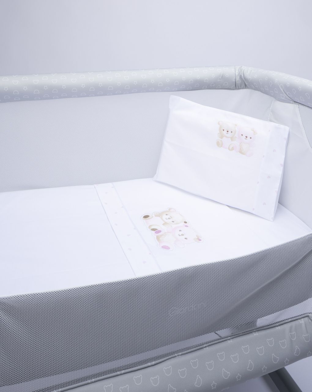 Set 3 pezzi culla orsetti