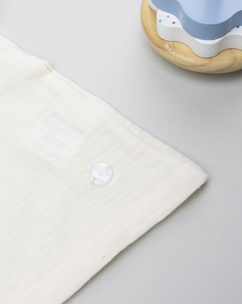 Blusa premium panna con ricami