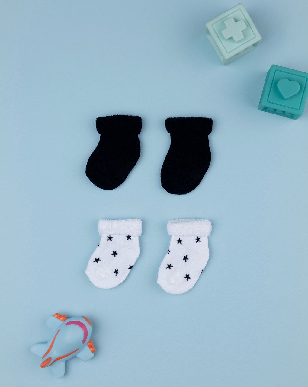 Pack x2 calze corte in spugna