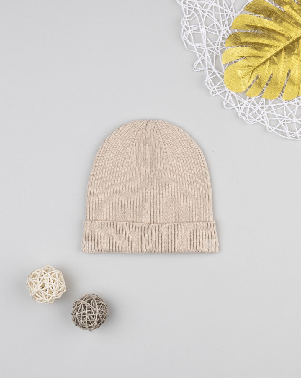 Berretto bimba beige minnie