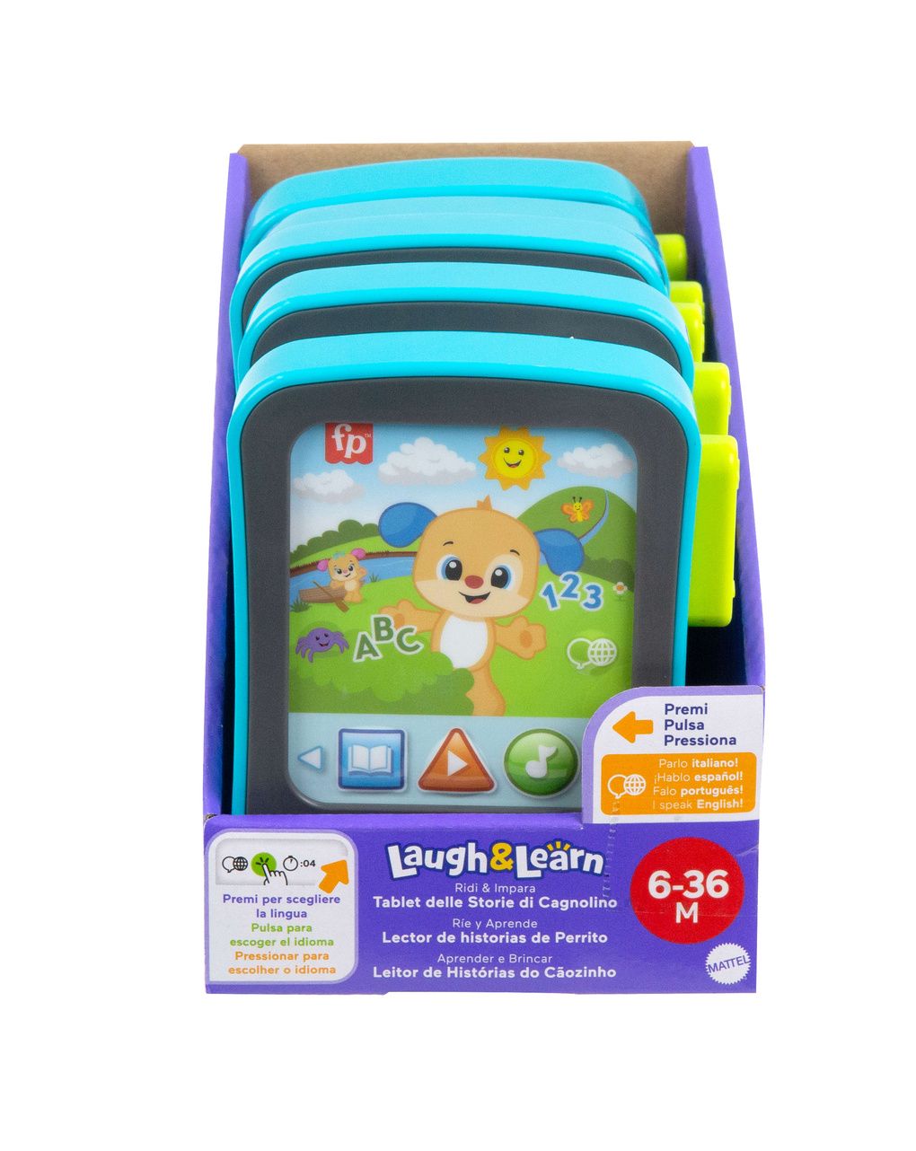 Tablet delle storie di cagnolino - 6m+ - fisher price