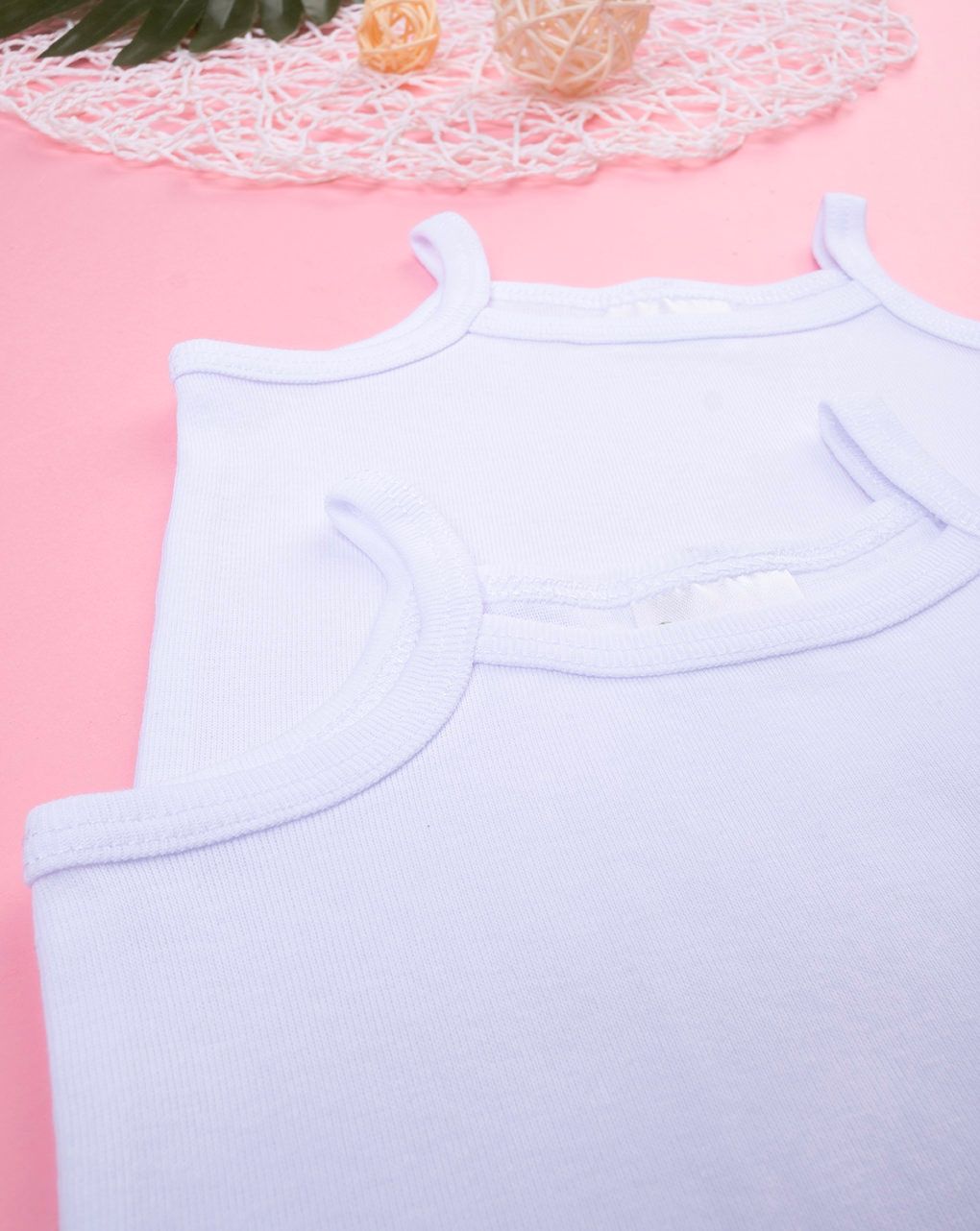 Pack x2 body canotta spalla stretta