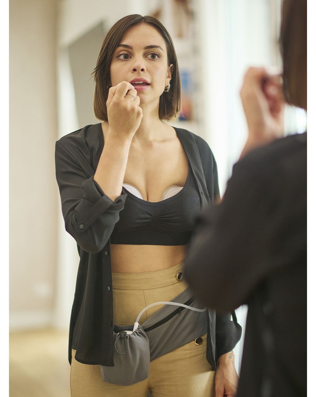 Tiralatte elettrico indossabile doppio a 3 fasi - nuvita