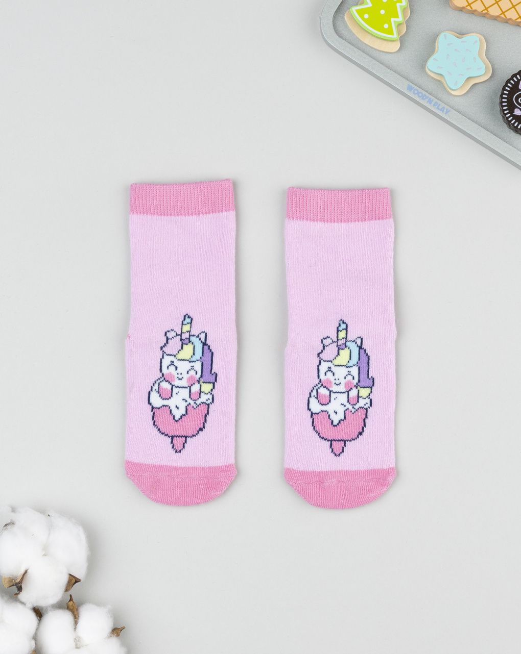 Antiscivolo bimba rosa unicorno