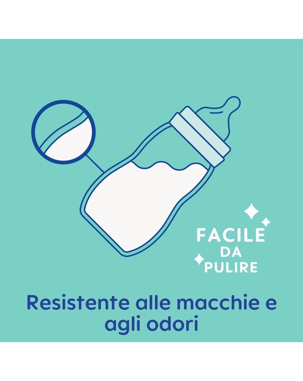 Biberon feel good 260 ml +2mesi con tettarella misura 2, neutro - mam