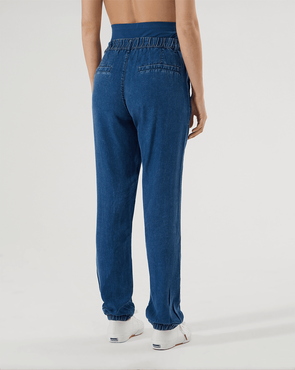 Pantalone premaman in denim