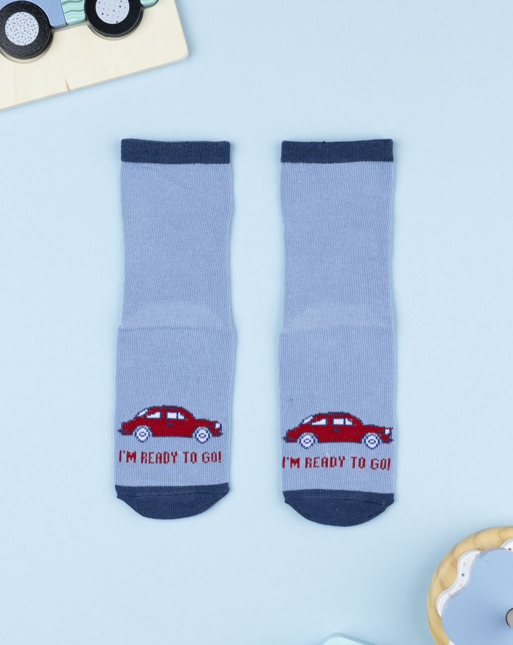 Antiscivolo bimbo blu macchina