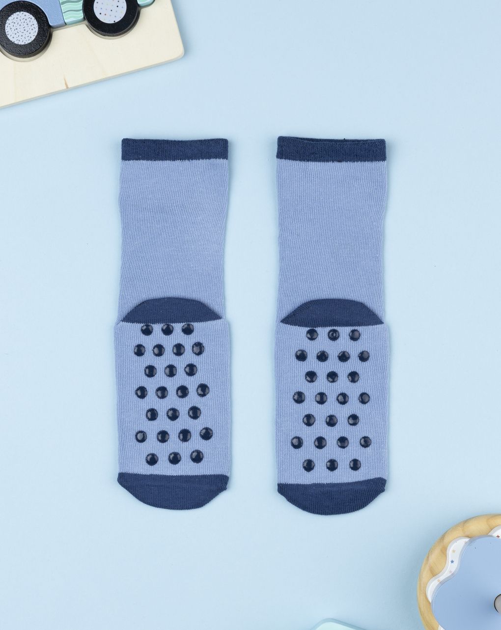 Antiscivolo bimbo blu macchina