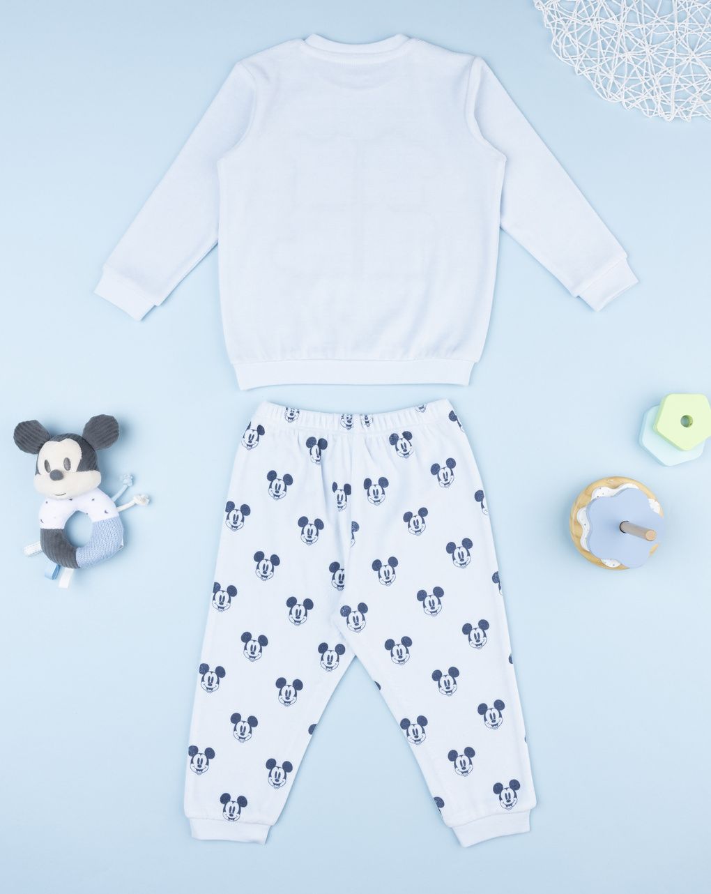 Pigiama due pezzi bimbo mickey mouse