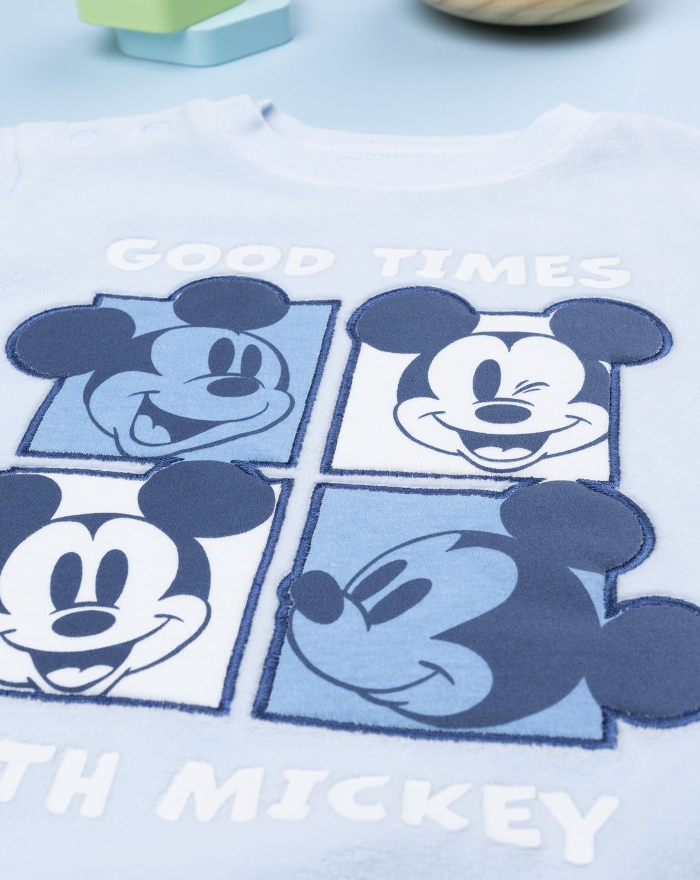 Pigiama due pezzi bimbo mickey mouse