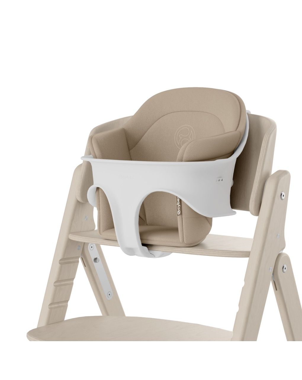 Cuscino click & fold iris inserto comfort inlay almond beige - cybex