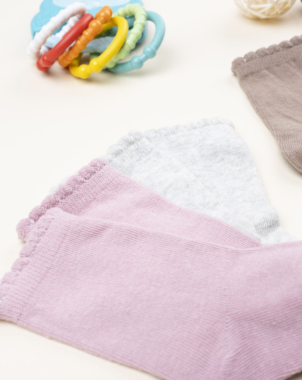 Pack 4 gambaletti bimba autumn color