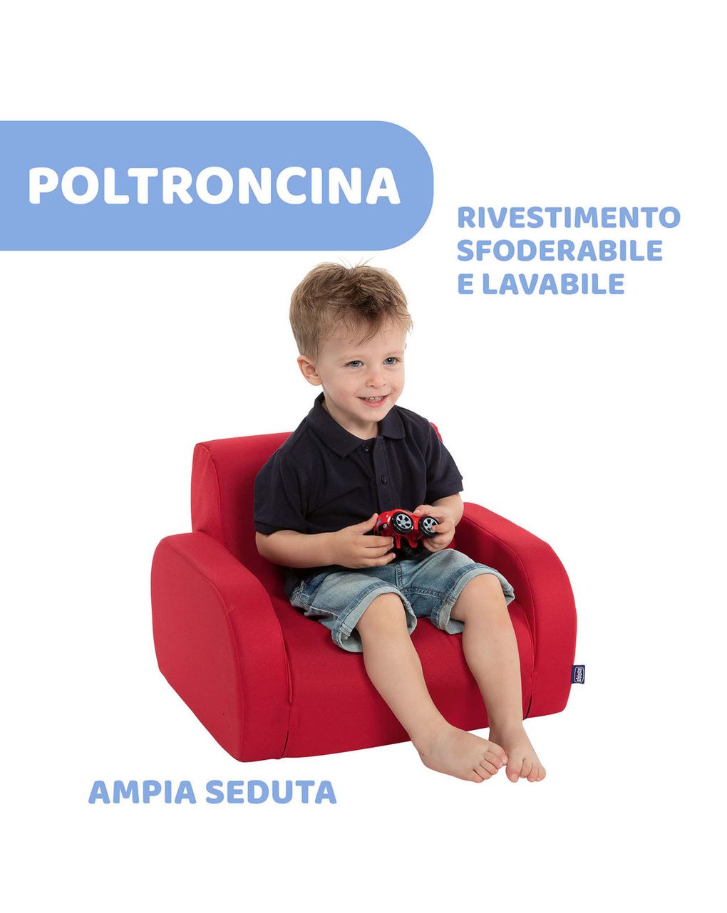 Poltroncina twist red - chicco