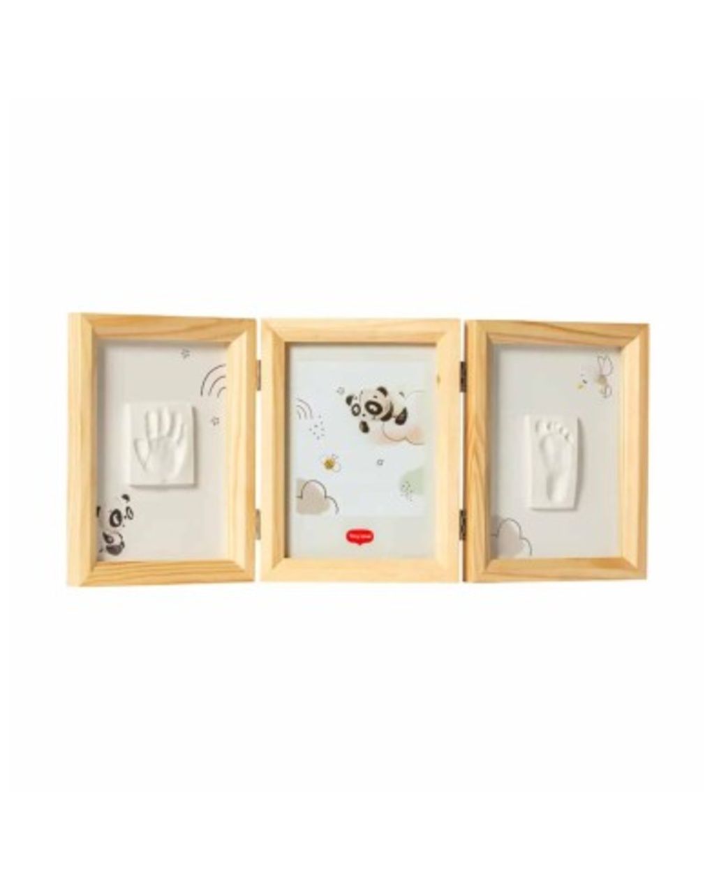 Cornice doppia in legno - tiny love