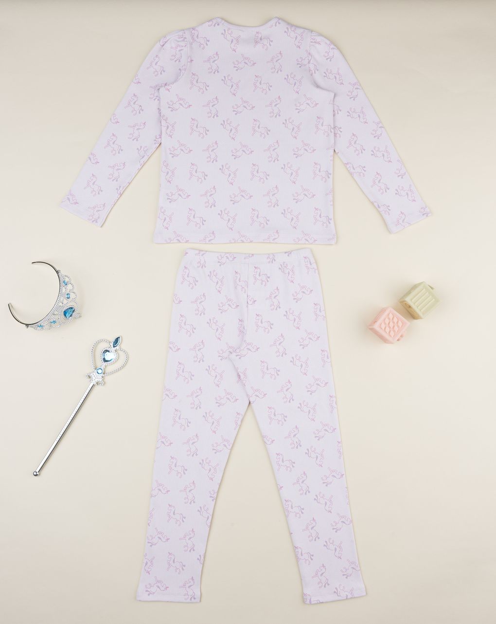 Pigiama bimba unicorni