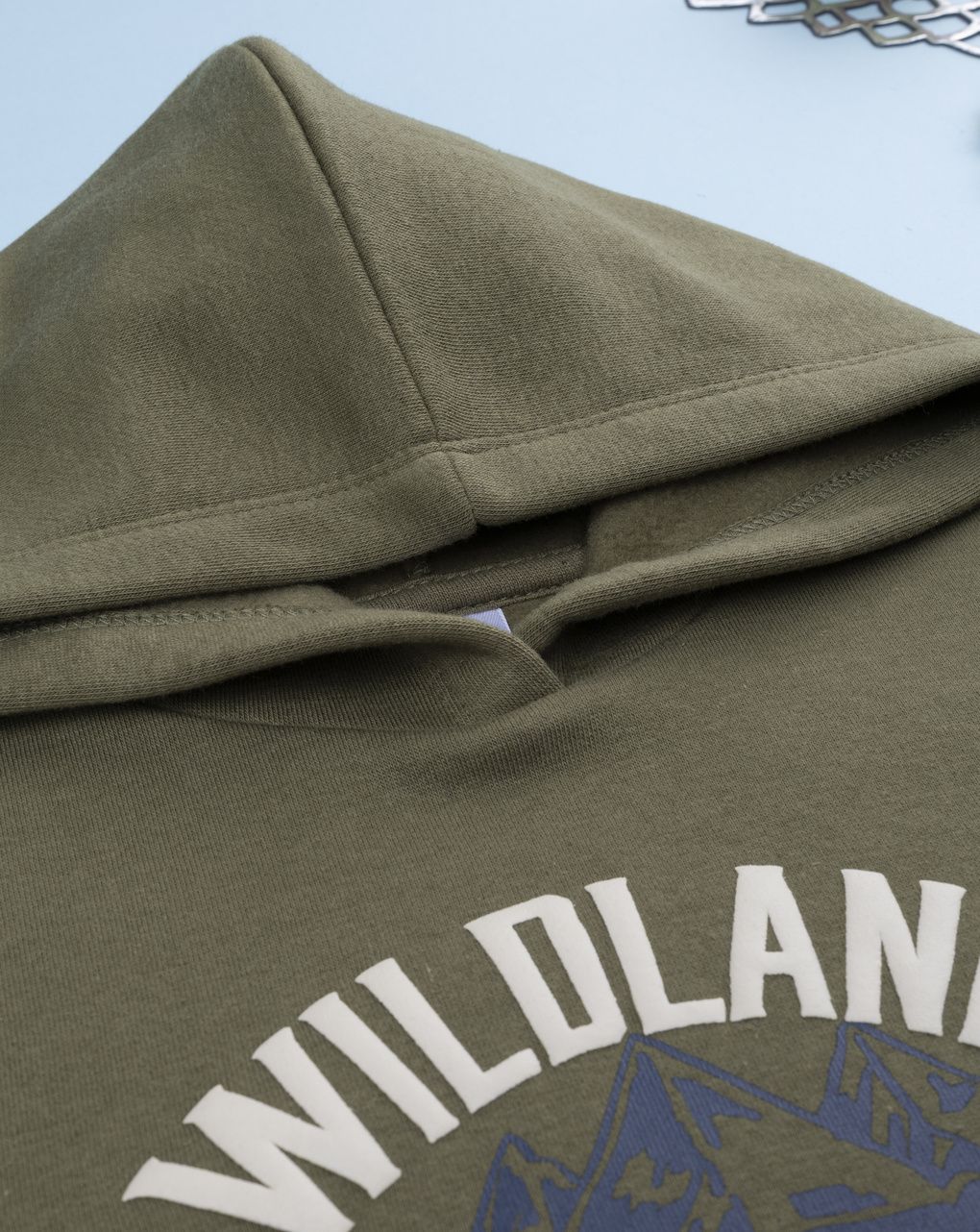 Completo jogging bimbo verde/blu