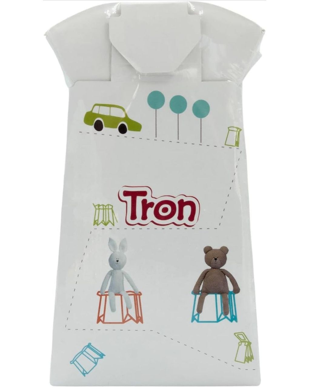 Vasino da viaggio usa e getta monouso biodegradabile per bambini - tron