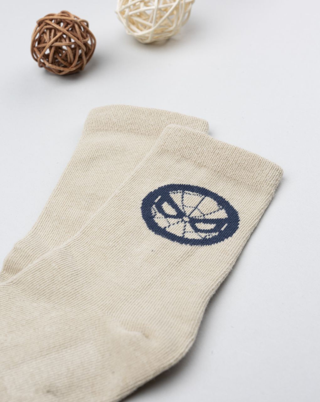 Gambaletto beige bambino spiderman