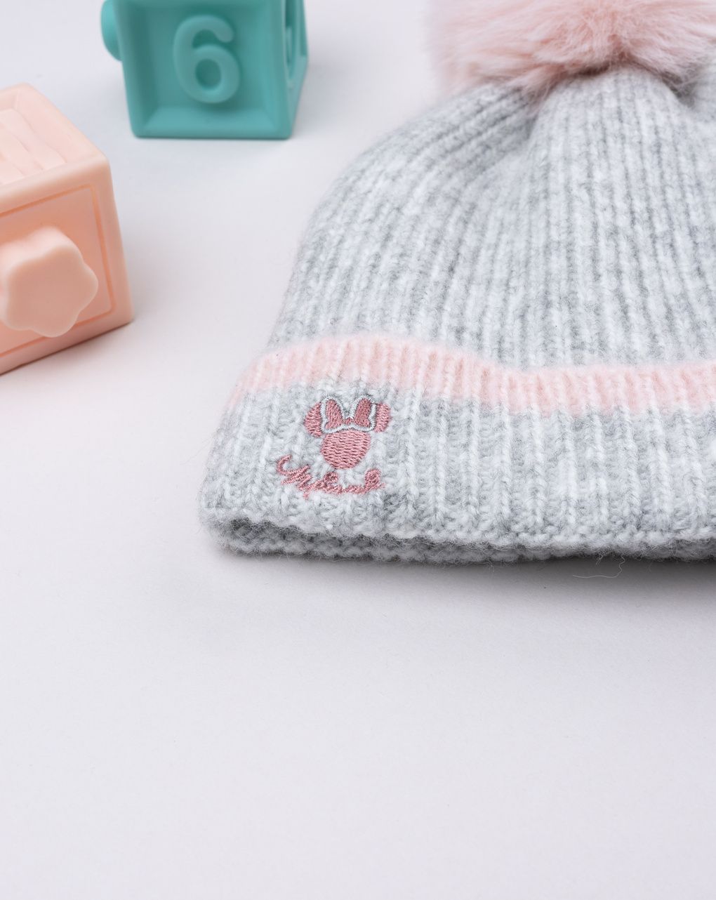 Berretto pon pon bambina disney minnie