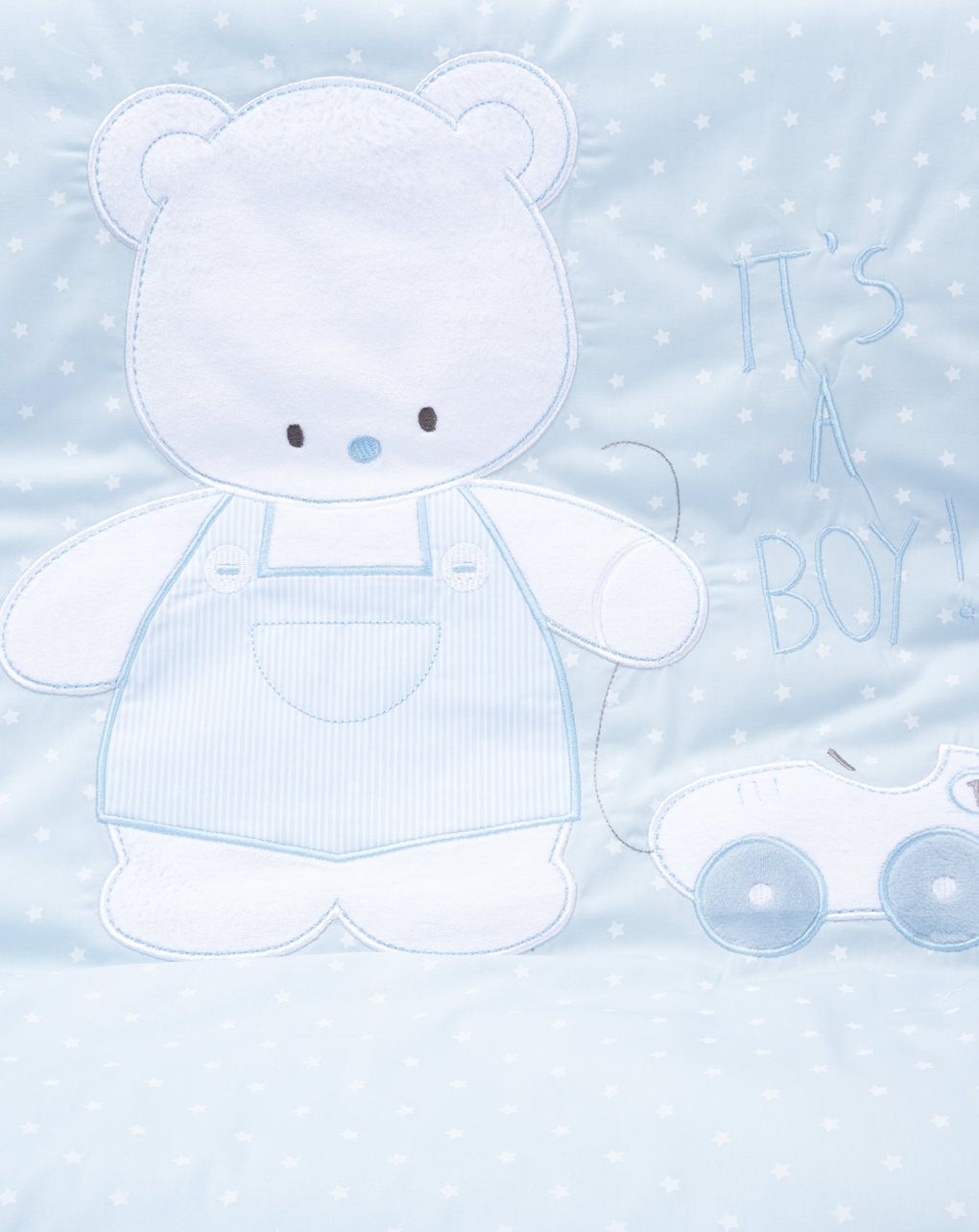 Trapunta invernale boy azzurro