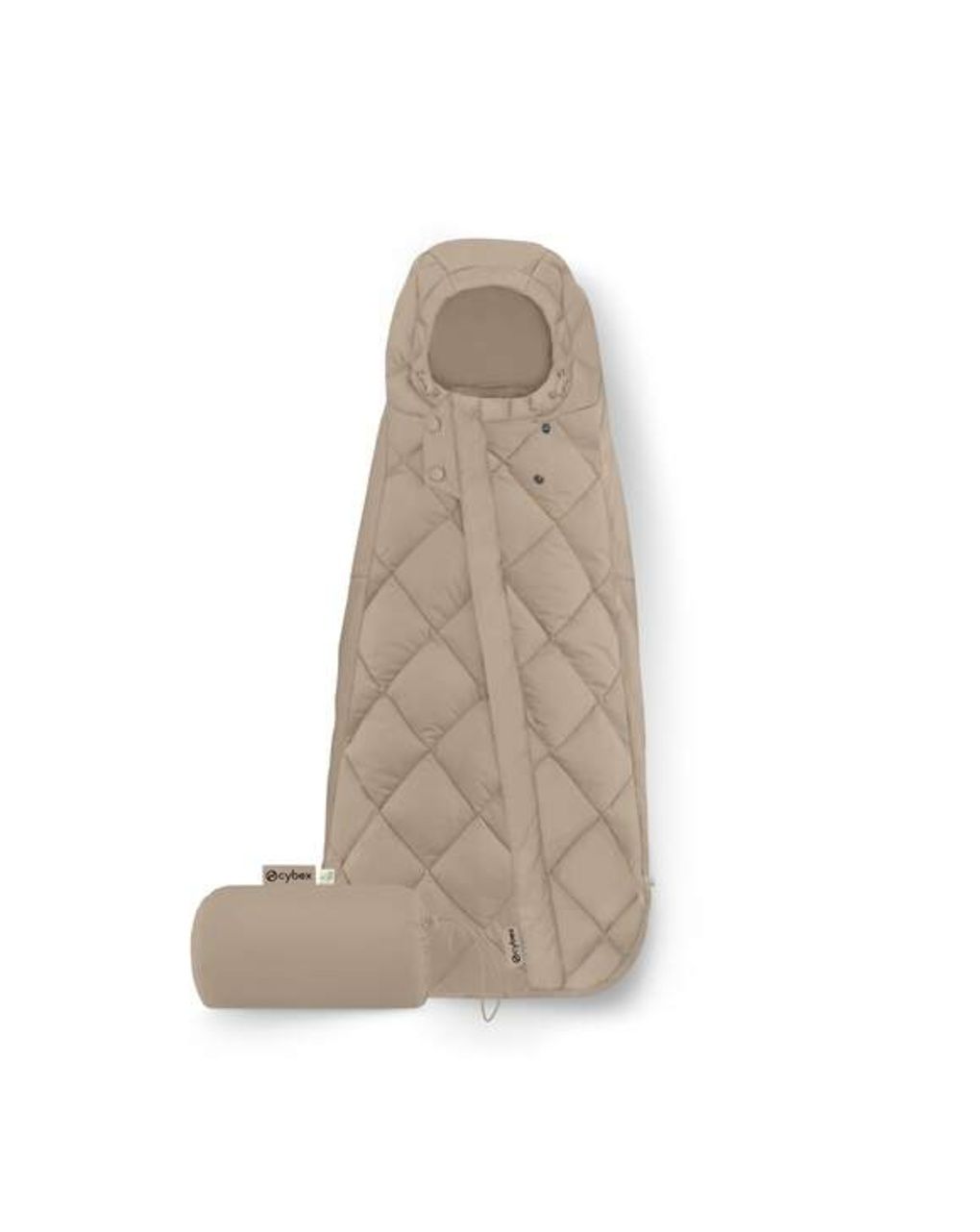 Sacco coprigambe snøgga mini 2 almond beige - cybex