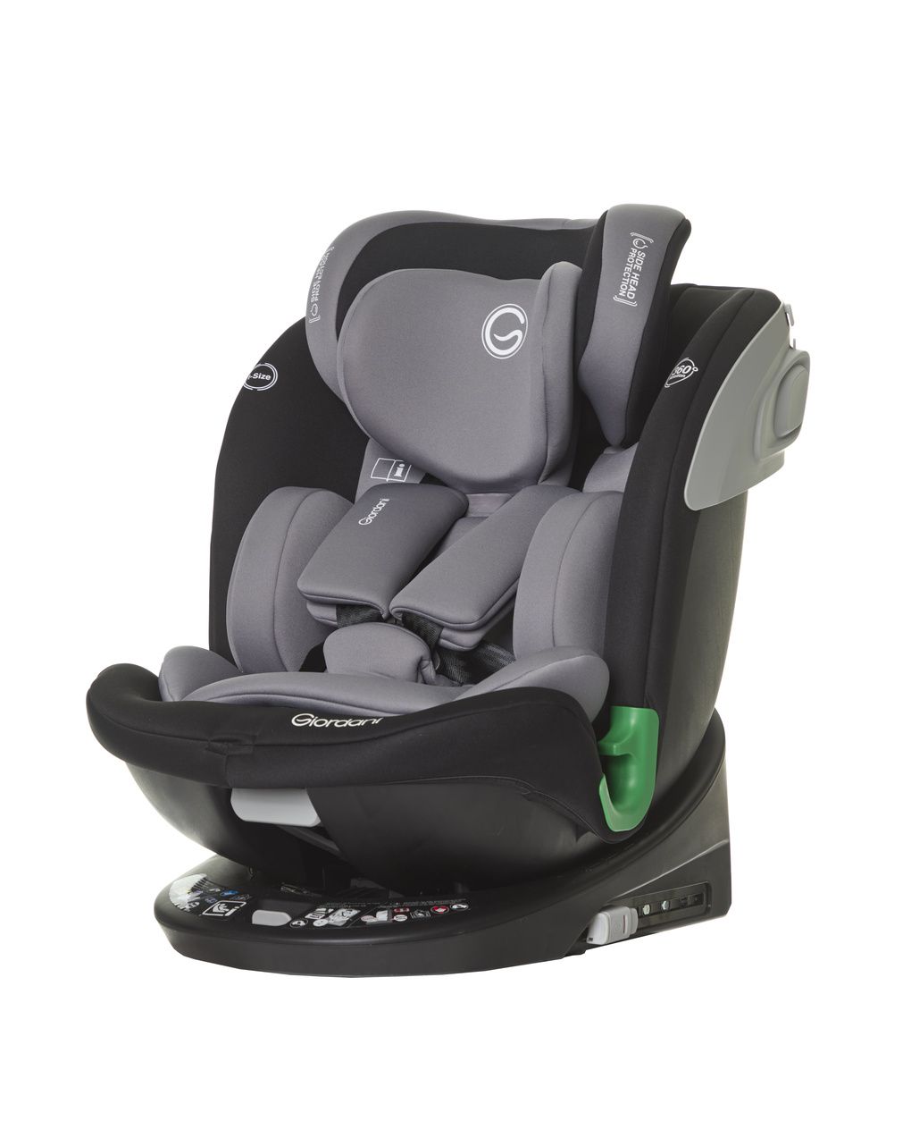 Seggiolino auto jupiter (40-150cm) 0-12anni - giordani