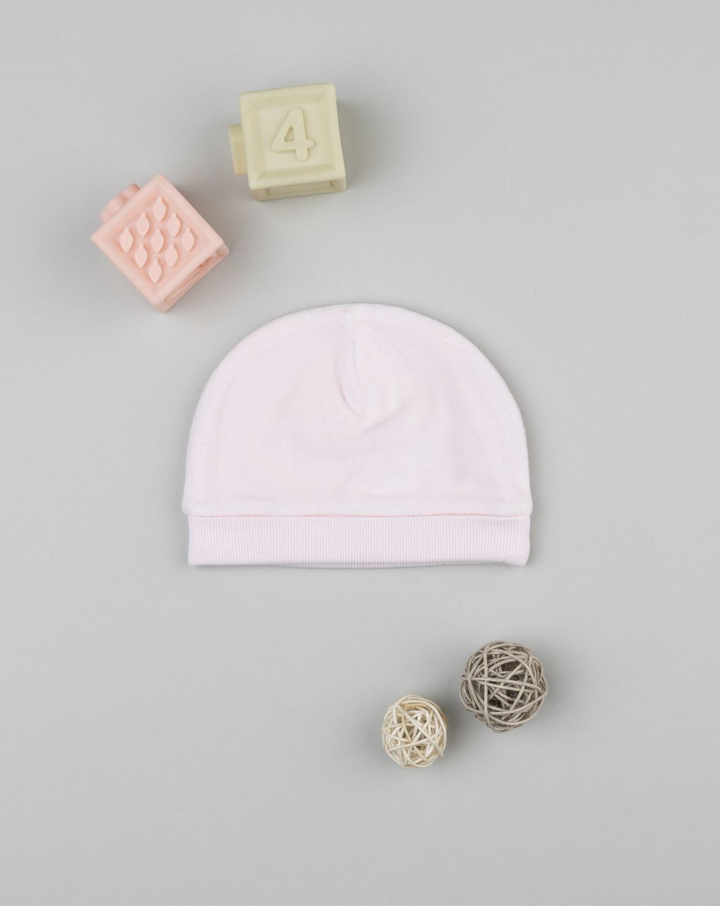 Berretto cuculo rosa bimba