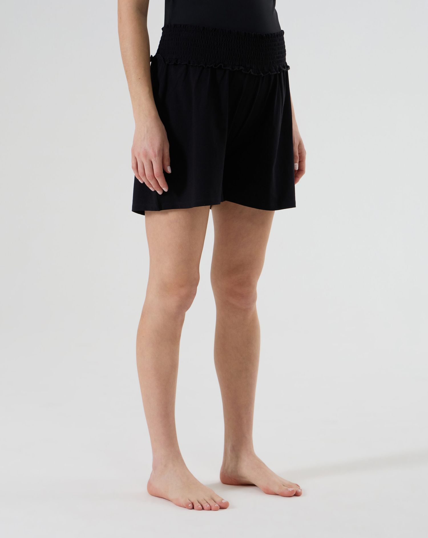 Short premaman a vita alta neri