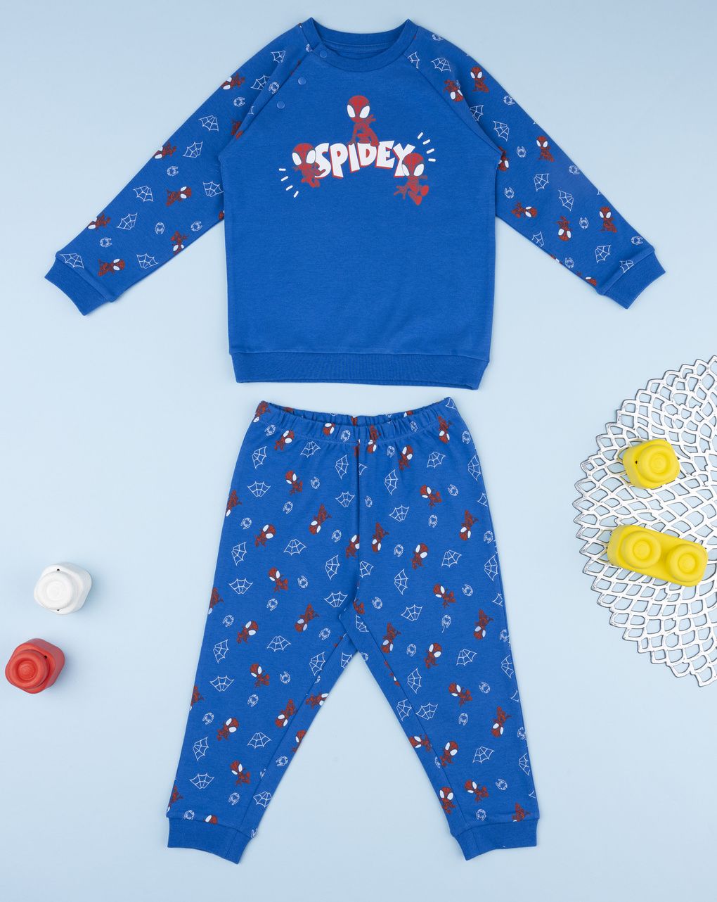 Pigiama bimbo spiderman bluette