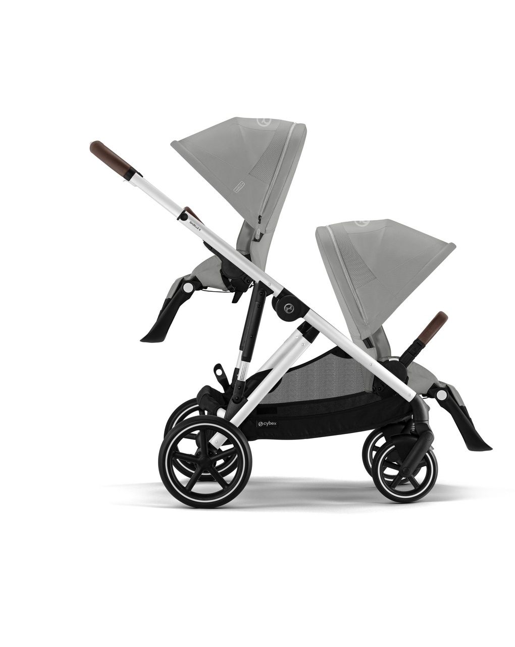 Passeggino gazelle s slv stone grey mid grey - cybex