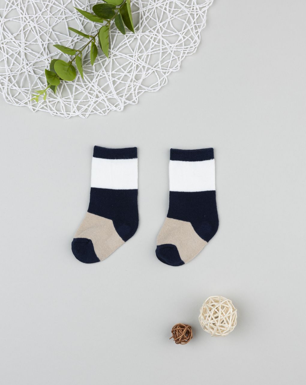 Gambaletto bimbo color block