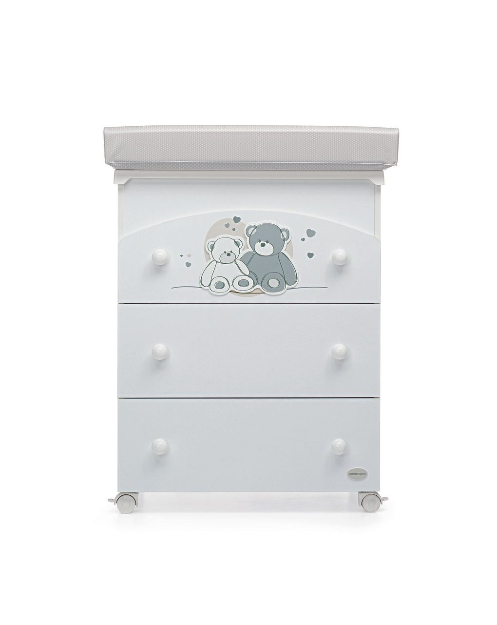 Bagnetto fasciatoio mascotte bianco di foppapedretti