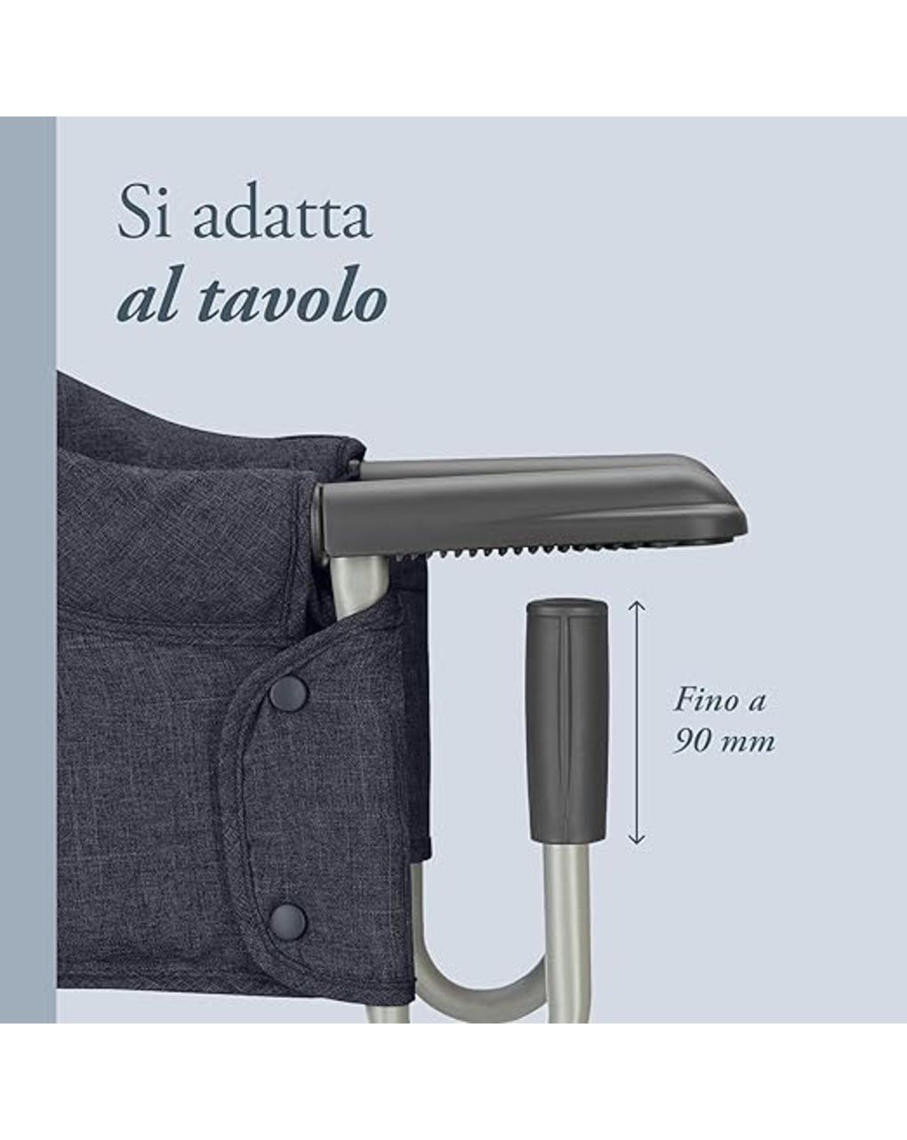 Seggiolino da tavola fast ocean navy - inglesina