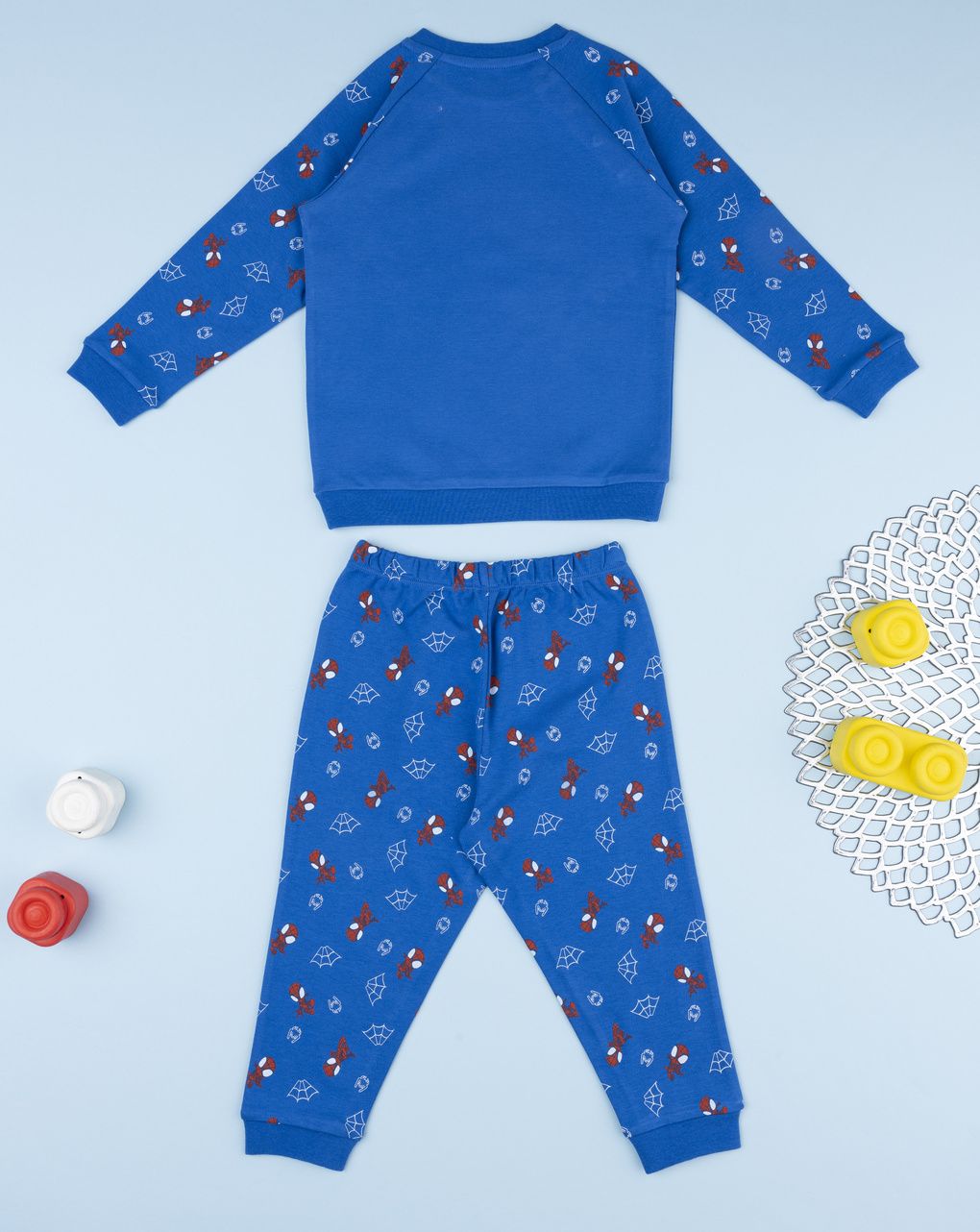 Pigiama bimbo spiderman bluette
