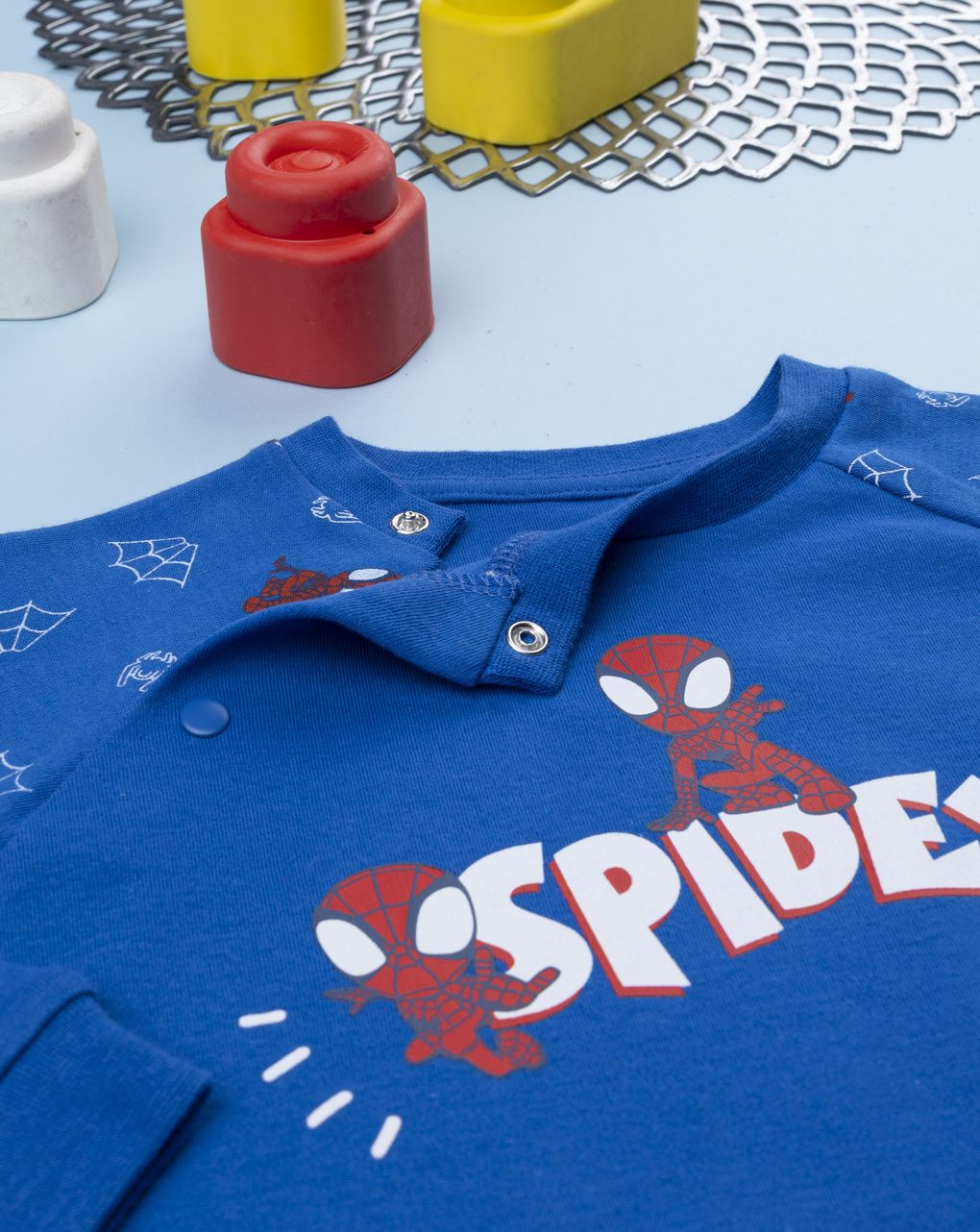 Pigiama bimbo spiderman bluette
