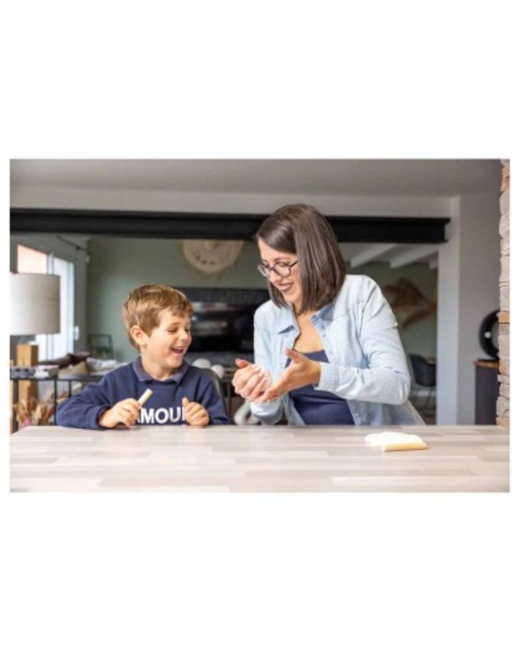 Cornice doppia bianca - tiny love