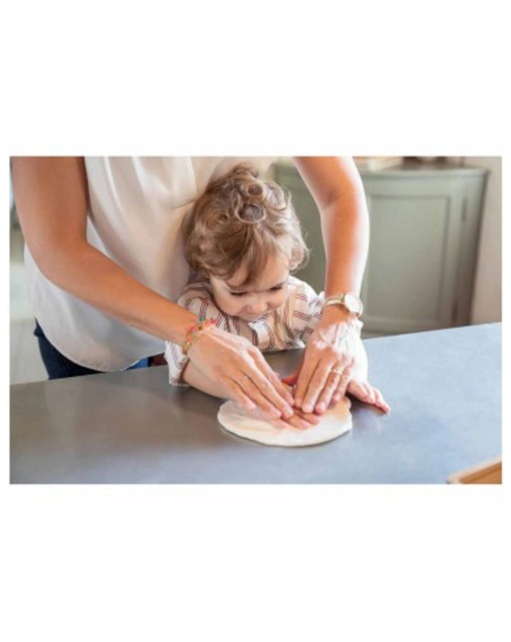 Cornice doppia bianca - tiny love