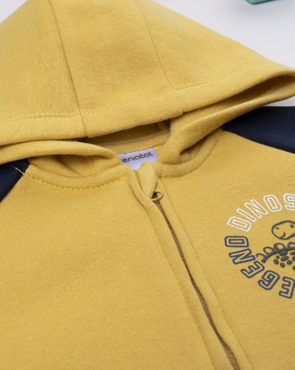 Felpa bimbo gialla/blu