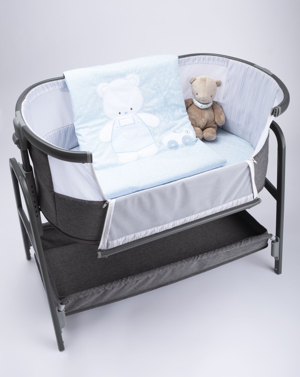 Trapunta invernale boy azzurro