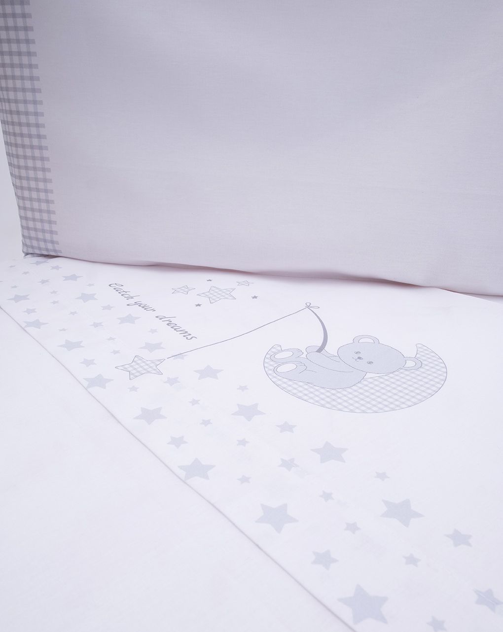 Set letto unisex "orsetto e luna"