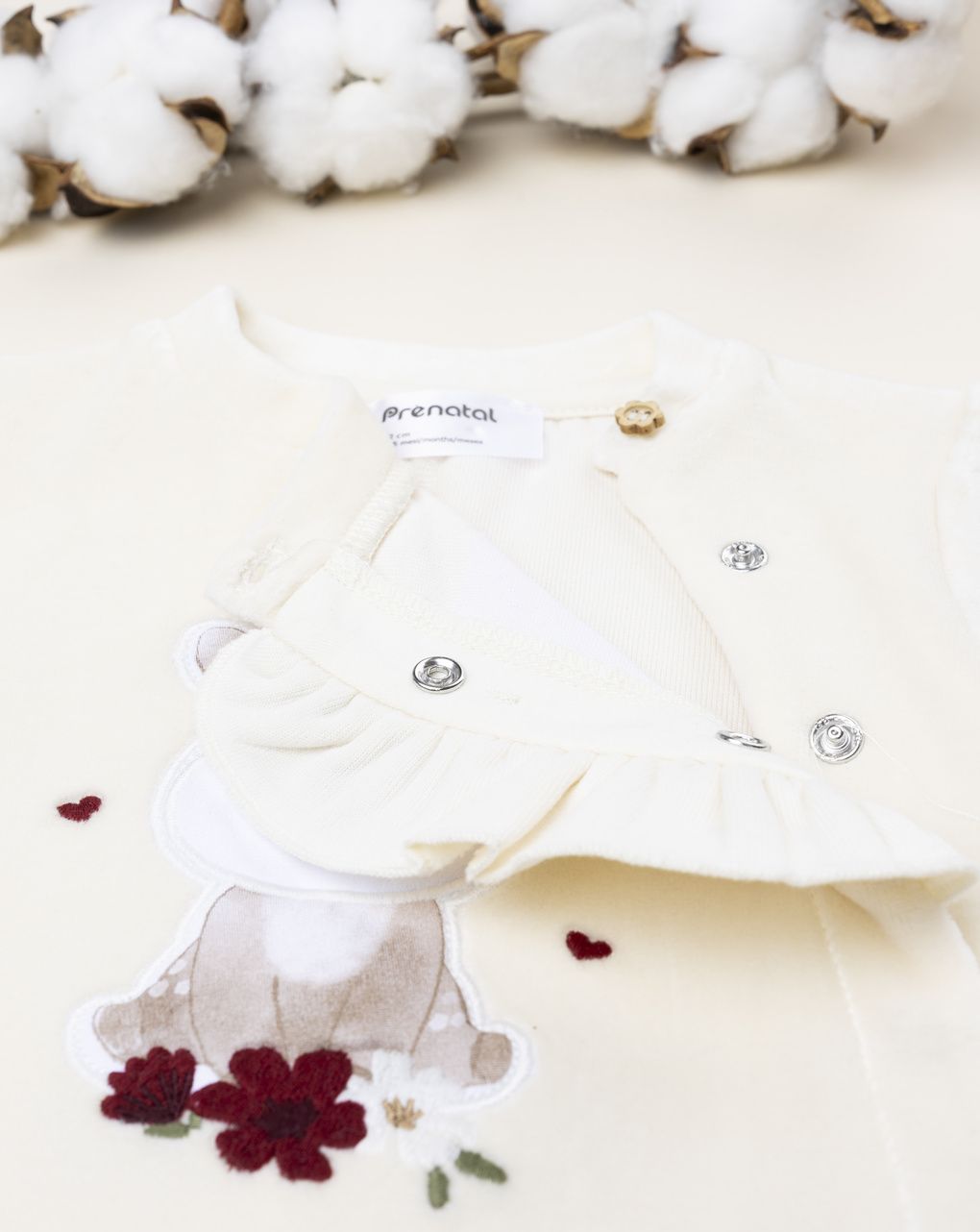 Tutina beige neonata cerbiatta