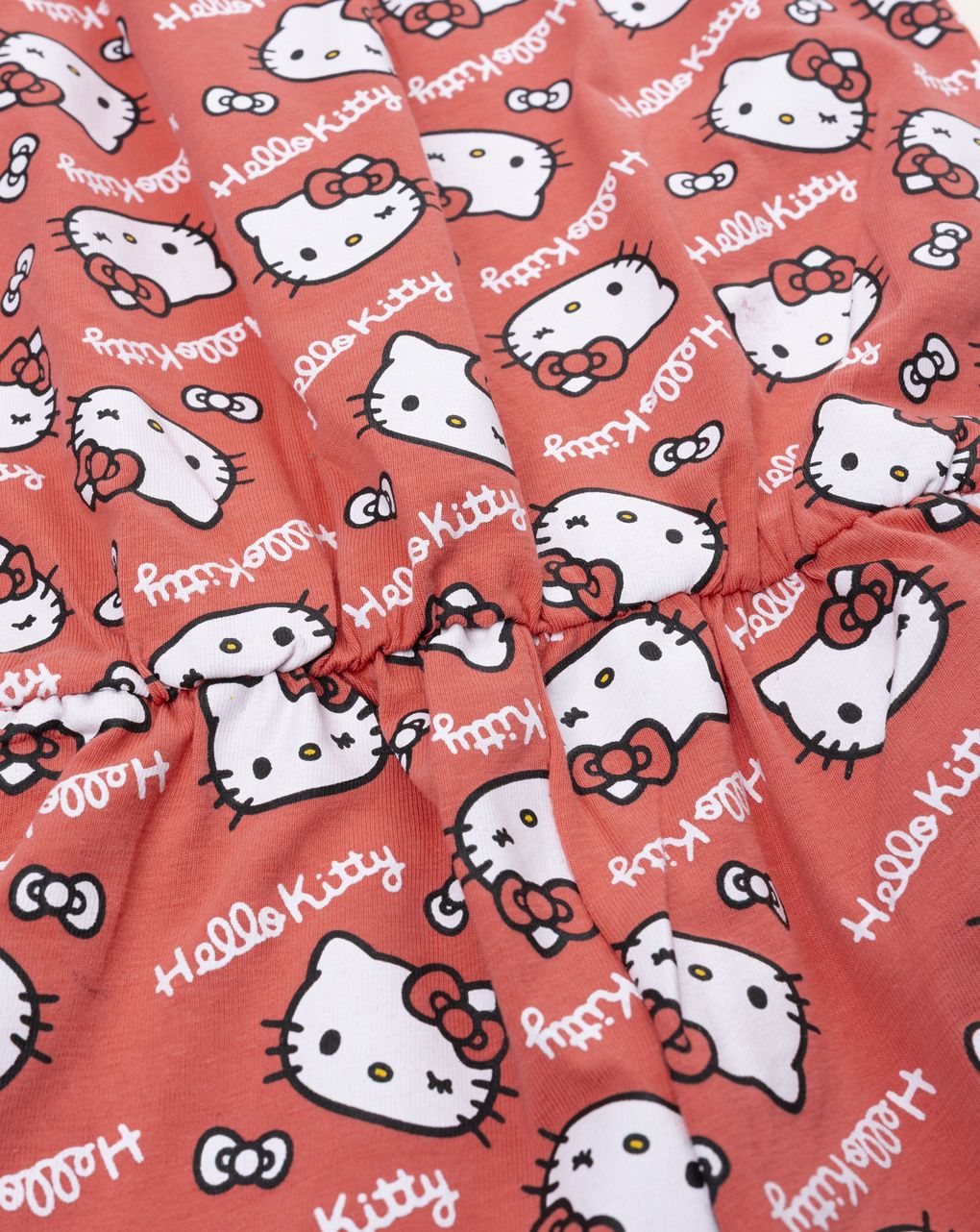 Jumpsuit bambina hello kitty corallo